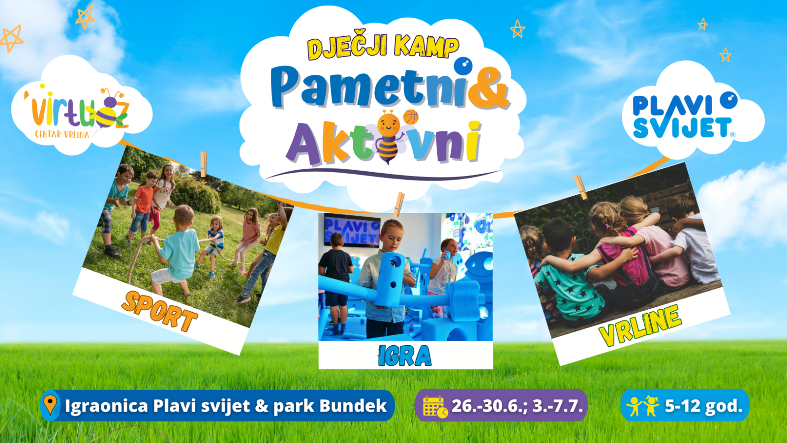 "Pametni i aktivni" dječji kamp 2023.